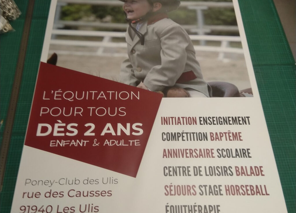 Bâche pour le Poney-Club des Ulis